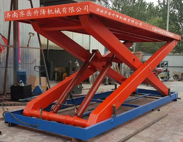 滨州龙马重工大吨位固定式升降平台