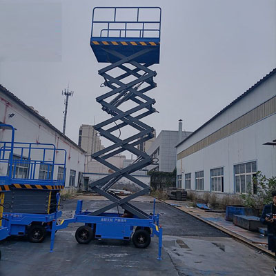 辅助行走式升降机